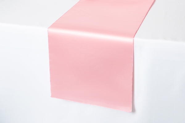 Pink Table Runner Satin