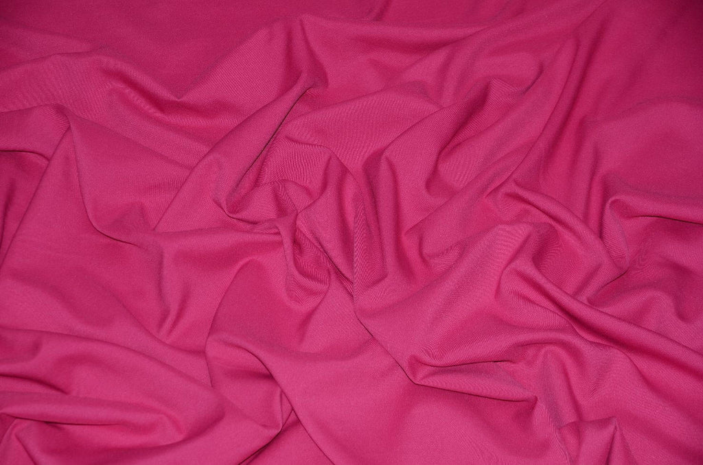 Fuchsia Polyester Fabric, Fuchsia Fabric Yardage